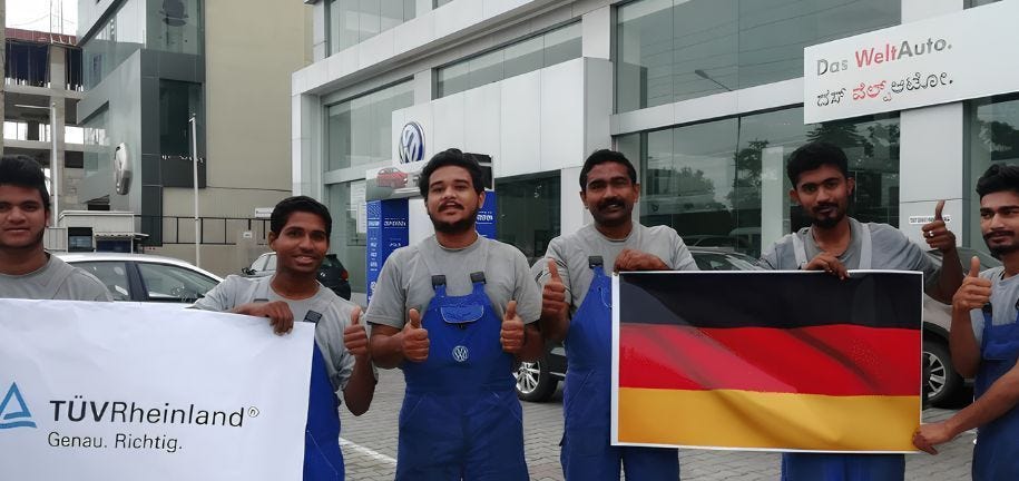 Fachkräfte sind über internationales Recruitong nach Deutschland gekommen
