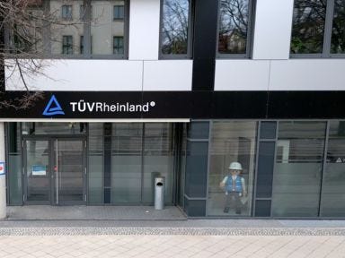 Eingangsbereich des Trainingscenter Magdeburg