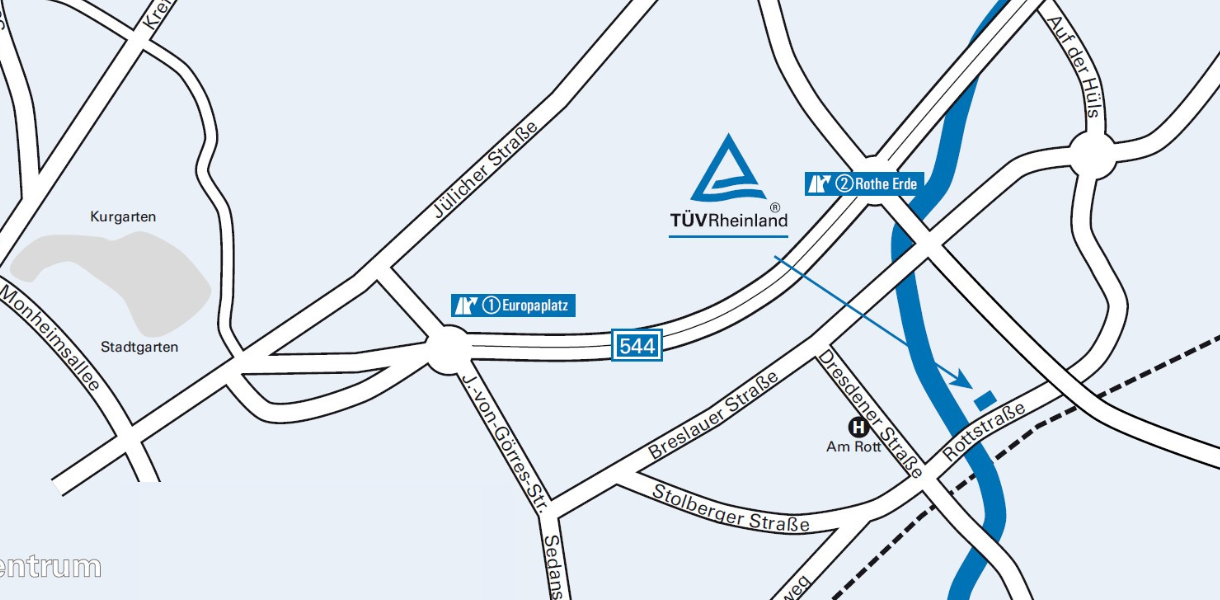 Anfahrt Weiterbildungen und Umschulungen Aachen
