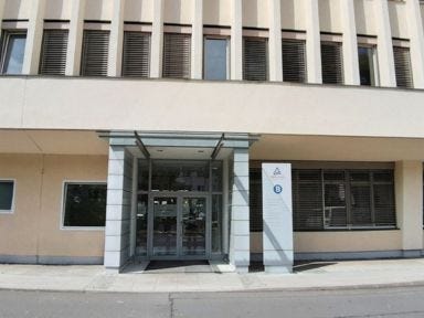 Eingangsbereich Trainingscenter Berlin-Sch&ouml;neberg