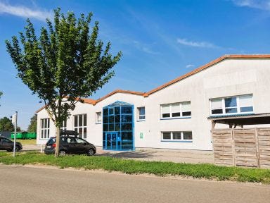 Eingangsbereich Trainingscenter Torgelow