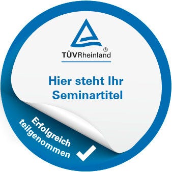 TÜV Rheinland Akademie Badge